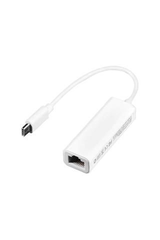 Usb 3 .1 Type-C To Ethernet Rj45 Mac Network Internet Adaptörü