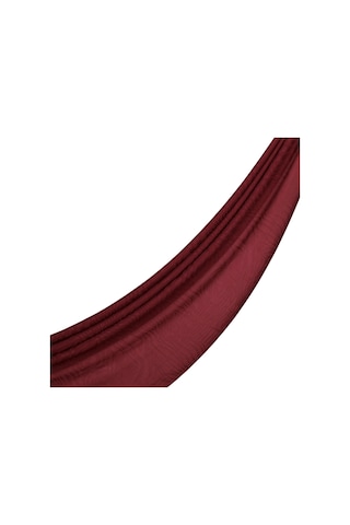 İpekevi Monogram Şal - Zebra Desenli - Bordo Bordo
