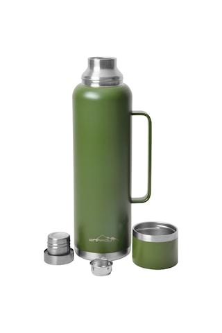 Campout Çift Katmanlı Termos 1500 ML Yeşil