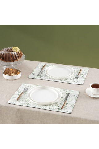 Karaca Home Petra Patterned Amerikan Servisi 2'li Set Yeşil