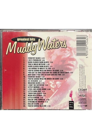 Plak Değildir Cd Dir Cd Muddy Waters Greatest Hits Cd