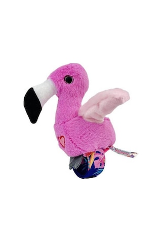 Happy Yappers Slap Bant Kırmızı Konuşan Ve Taklit Eden Flamingo Çok Renkli