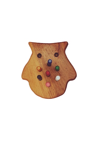 Çubuk Dizme Oyunu Ahşap Baykuş