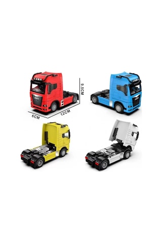 Metal Man Tır Kafası Işıklı Müzikli Oyuncak 12 Cm Çok Renkli