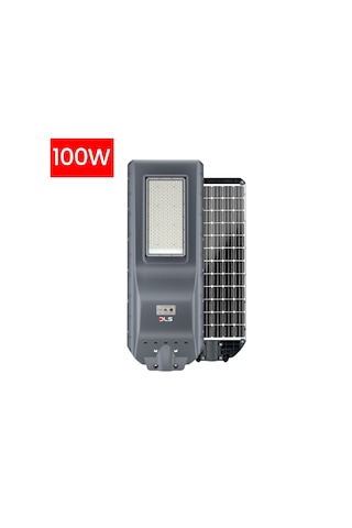 Dls 100w Profesyonel Solar Sokak Armatürü Tüm Gece Aydınlatma Güneş Enerjili Slr-102-100-01