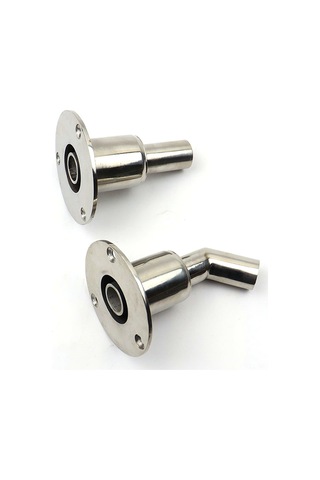 Monyee 316 Paslanmaz Çelik Deniz Ve Karavan Dizel Park Heaterı Eşzamanlı Ekzos Borusu 22mm Dirsekli Uç