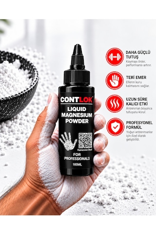 Likit Magnezyum Tozu - Elite Series Liquid Chalk - Calisthenics, Crossfit, Powerlift, Arm Wrestling, Fitness, Pole Sport