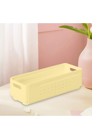 Pazly Suntek Küçük Kremalı Geri Depolama Çekmece Çekilebilir - Uj Krem