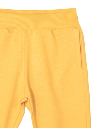 İki İplik Eşofman Altı Sarı