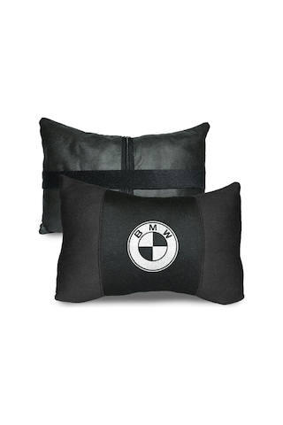 BMW 100% PAMUKLU OTO ARAÇ OTO BOYUN YASTIK 2 ADET