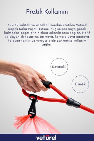 Köpek Kaka Poşeti Taşıma Aparatı + Köpek Diş Fırçası + Ağız Göz Kulak Önleyici Bakım Seti