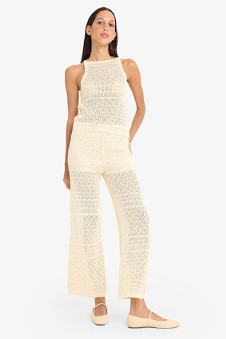 DeFacto Wide Leg Geniş Paça Ajur Triko Pantolon F3777AX25SMER105