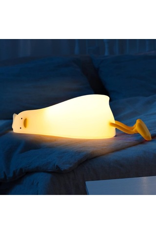 River World Gece Lambası Tasarımı Yatan Ördek Model Çok Renkli