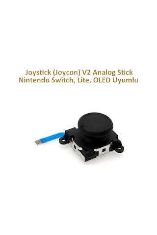 Nintendo Switch Ns Joystick Joycon V2 Analog Stick Siyah