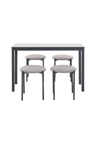 Balkon Masası 120 X 45 Cm Gri