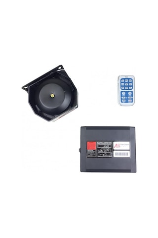 Space Mikrofonlu Metal Siren Uzaktan Kumandalı /sssr45 1