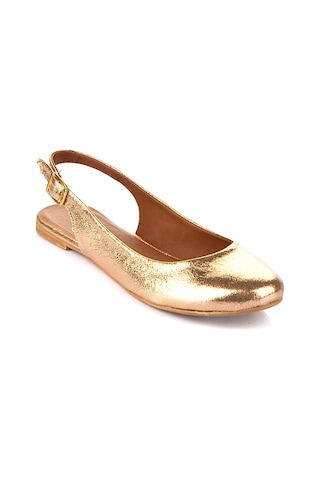Fox Shoes Bronz Kadın Babet B726105214 Bronz