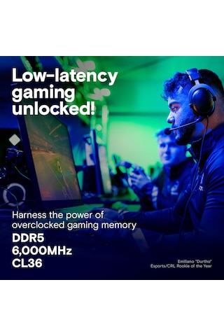 Crucial Pro OC CP2K16G60C36U5B 32 GB (2x16) DDR56000 MHz CL36 Ram