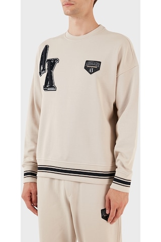 Armani Exchange Erkek Sweat 6rzmje Zjdpz 1934 Bej
