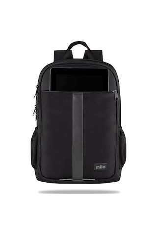 15.6 İnch Mila Serisi W600 -,mac Air Uyumlu Reflektörlü - Laptop Sırt Çantası - Siyah
