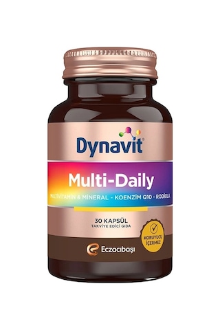Dynavit Multi-Daily Koenzim Q10-Rodiola 30 Kapsül