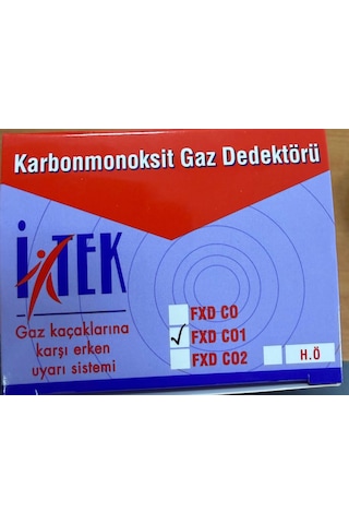İtek Fxd C01 Karbonmonoksit Gaz Dedektörü