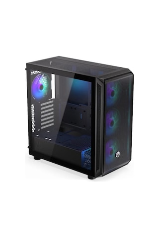Arx 700 Argb Mesh Temperli Cam Usb 3.2 Gen 2 Mid Tower Atx Gaming Kasa Ey2a013