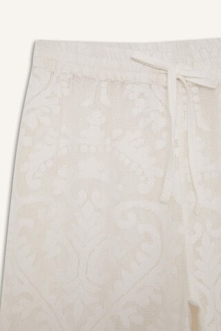 Defacto Dantelli Esnek Belli Beyaz Plaj Pantolonu-fall İn Love D9767ax25smwt16 Beyaz