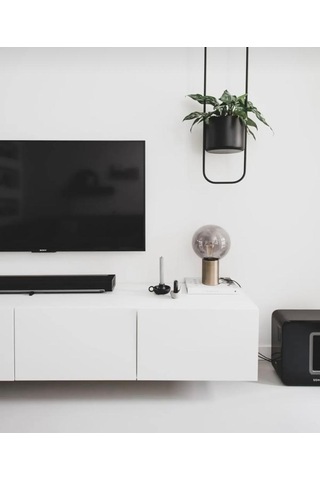 Dizayn Joy Tv Ünitesi Tv Sehpası Alt Modülü Mat Beyaz Soft 240 Cm