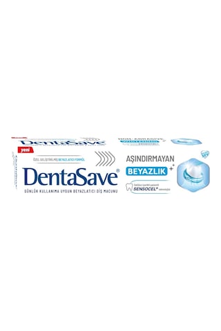 DentaSave Aşındırmayan Beyazlatıcı Diş Macunu 75 ML