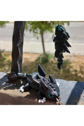 3dfuryam Hareketli Dişsiz Anahtarlık