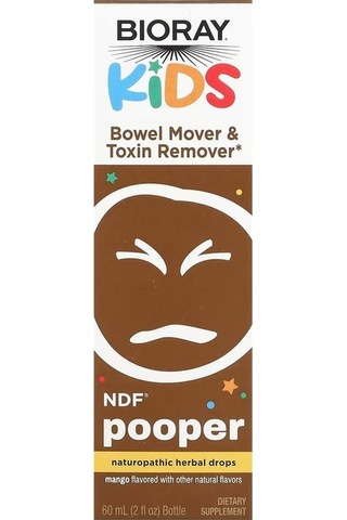 Bioray , Kids, Ndf Pooper, Mango , 2 Fl Oz 59 Ml 2 Fl Oz