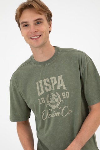 U.s. Polo Assn. Erkek Vizon Tişört 50300228-vr052 Vizon