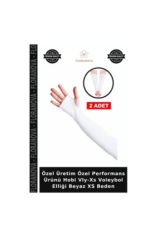 Özel Üretim Özel Performans Ürünü Hobi Vly-xs Voleybol Elliği Beyaz Xs Beden