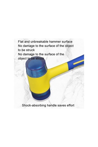 Pazly 45mm Çıkarılabilir Yer Karosu Kurulumu Yumuşak Kapı Pencere Çekiç, Elastik, Dayanıklı, Rahat Kullanışlı