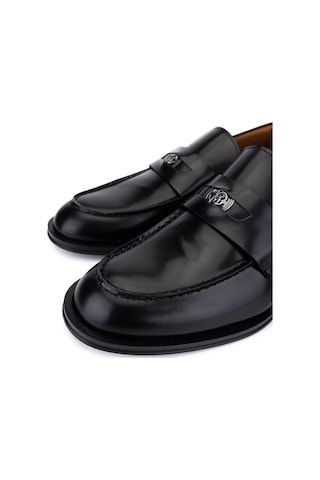 Roberto Cavalli Erkek Hakiki Deri Siyah Loafer Ayakkabı 780 29742 Erk Ayk Sk25-26 Nero Siyah