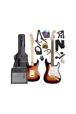 Midex Rph-30sb-50amp Gül Klavye Sss 50w Amfili Elektro Gitar Seti