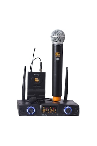 König K-312 El + Yaka 16 Kanal Uhf Telsiz Mikrofon