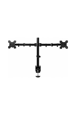 Sline M052 13-37'' Hareketli Çift Kollu Masa Üstü Monitör Standı