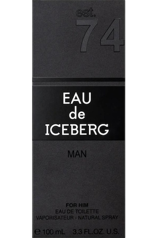 Iceberg Eau De Iceberg Est. 74 Man Edt 100 Ml Erkek Parfümü Odunsu