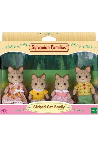 Sylvanian Families Çizgili Kedi Ailesi 5180