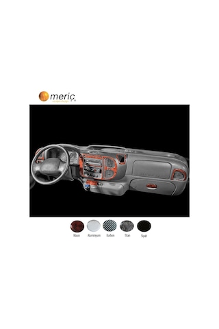Meriç® Ford Transit Ön Torpido Kaplama 15 Parça 2000-2006 (530158077)
