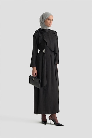 Armine Elbise 25kd1912 Siyah Siyah