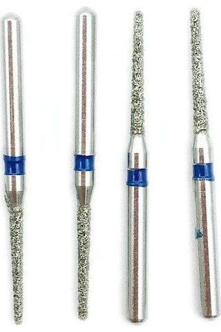 10 Adet Diş Elmas Uç Matkap Konik Düz Uçlu Tip Dia-burs Orta Fg 1.6m Yüksek Hızlı El Aleti Tf-07