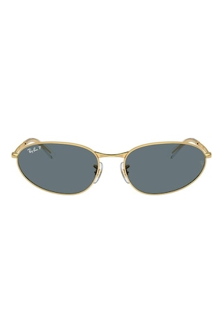 Ray Ban Rb 3734 001 / 3r 56 Polarize Unısex Güneş Gözlüğü Çok Renkli