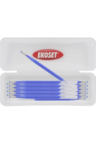 Ekoset Isı ve Ütü Ile Uçan Kalem Içi Mavi 20 Adet
