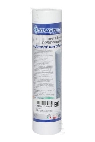 Atlas10 Inç 1 Mikron Sediment Kartuş Filtre