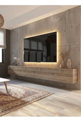 Resital Tv Ünitesi S2448-2 Ceviz Ceviz