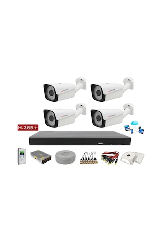 4'Lü Cenova 2Mp Ahd Full Set+Harddisk Güvenlik Kamerası 4'Lü Cenova 2Mp Ahd Full Set+Harddisk Güvenlik Kamerası
