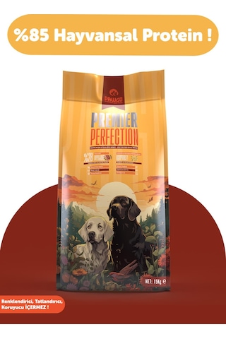 PAWGO Premier Perfection Kuzu Etli Yetişkin Köpek Maması 15 KG